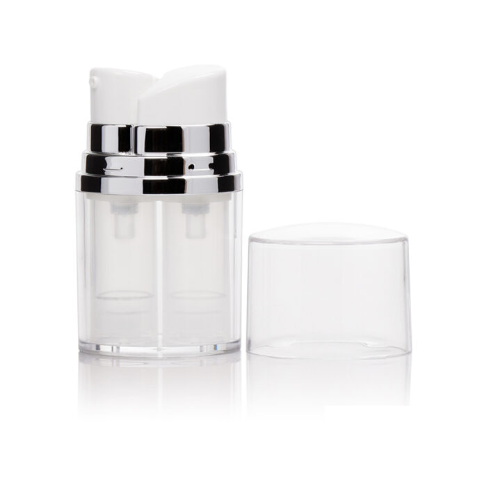 Eco-Conscious Airless Bottle – Refillable and Sustainable Double Chamber Luxury Design AB0023 - Image 5