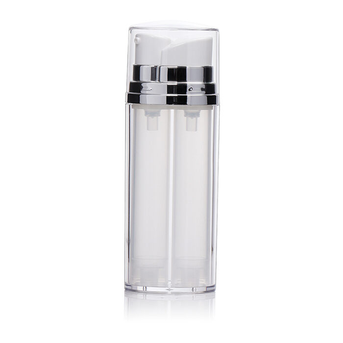 Eco-Conscious Airless Bottle – Refillable and Sustainable Double Chamber Luxury Design AB0023 - Image 3