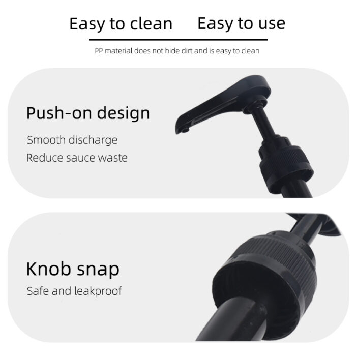 Stylish Food Grade Sauce Ketchup Honey Dispenser for Perfect Portion Control DP0013 - Image 2