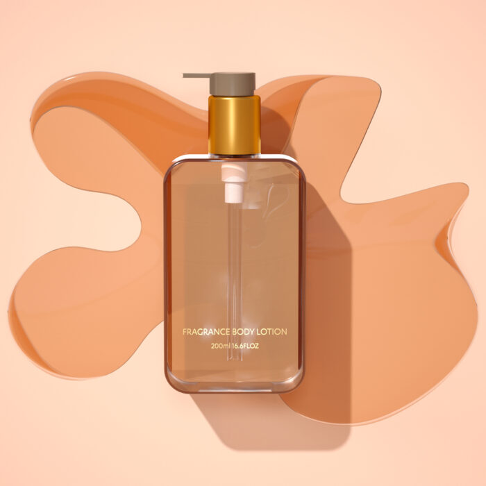 Square Shape PETG Premium Lotion Bottle with Lotion Pump PB0005 - Image 5