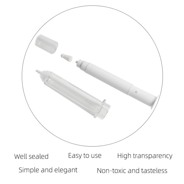 Advanced Airless Syringe Slim Design Airless Pump Bottle for Preserving Skincare Products AB0004 - Image 6