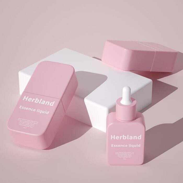 High-Quality PETG Material Luxury Design Lotion Bottle – Ideal for Premium Cosmetic Packaging PB0018 - Image 3