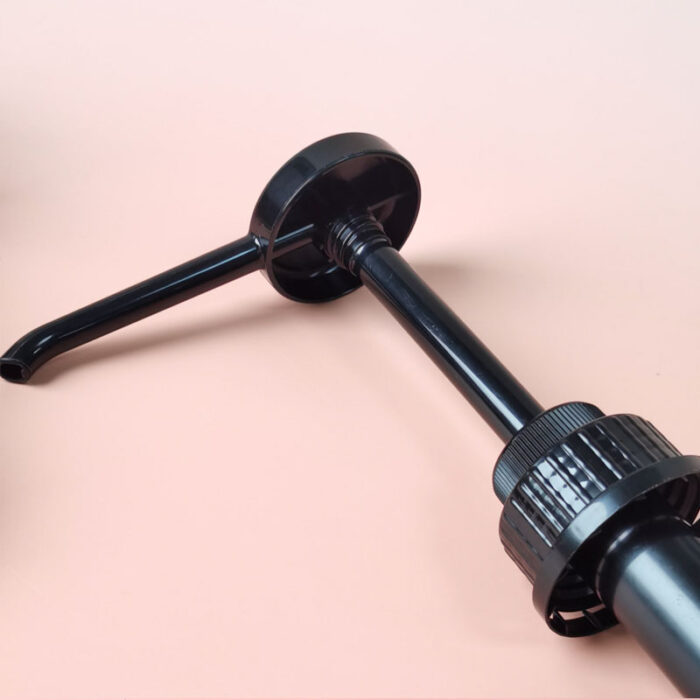 Food Grade Plastic Material Environmental Plastic Syrup Dispenser Pump 43mm With Output 15ml 30ml  for Sauce Coffee Ketchup Milk - Image 4