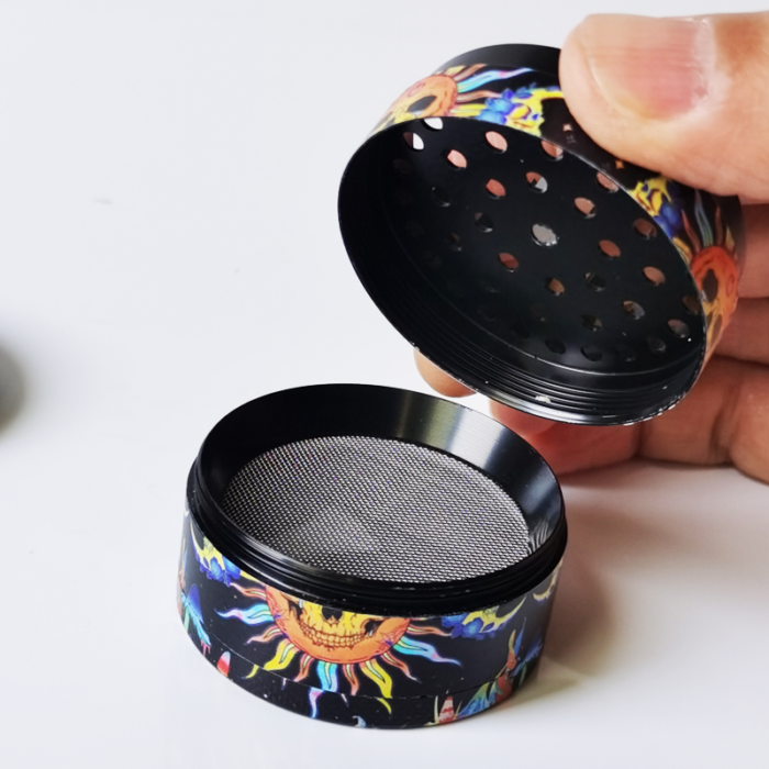 CREAM-JAR-JA0048 Manual Herb Grinder Cigarette Grinder Tobacco Grinder Cigarette Accessories - Image 6