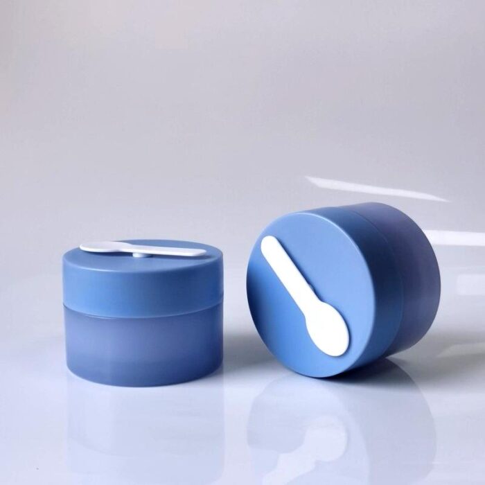 Korean Refillable Plastic Container Body Scrub Jars Face Cream Skincare Packaging Luxury Make up Jar Wide Mouth Skin Care Jar - Image 7