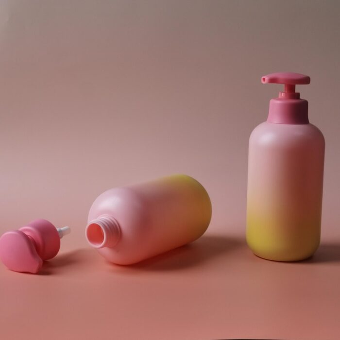 Factory Wholesale Good Price Soft Touch Boston 300ml 500ml Plastic Bottle Shampoo Shower Gel Bottle Hair Conditioner Bottle PB0003 - Image 4