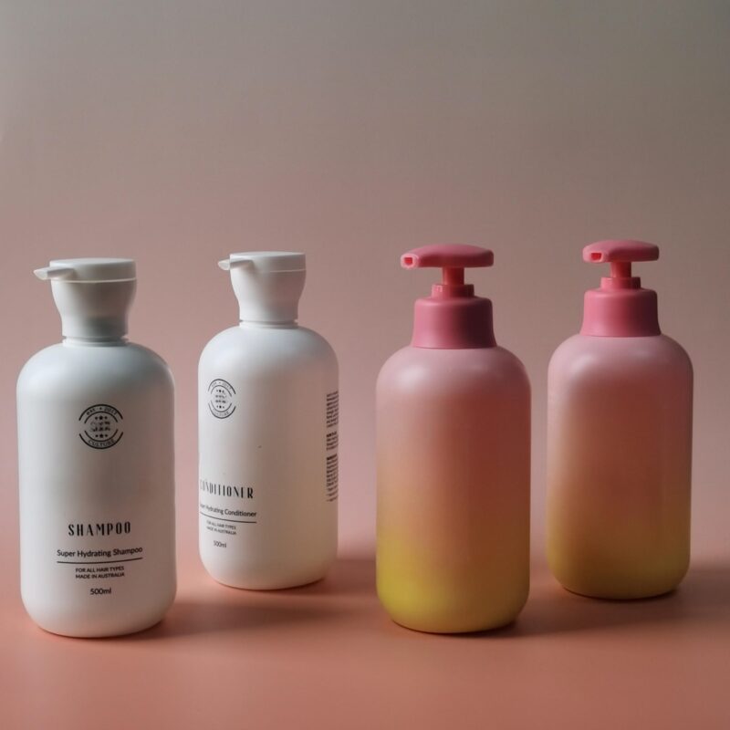 Factory Wholesale Good Price Soft Touch Boston 300ml 500ml Plastic Bottle Shampoo Shower Gel Bottle Hair Conditioner Bottle PB0003