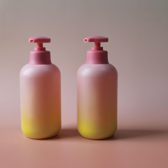 Factory Wholesale Good Price Soft Touch Boston 300ml 500ml Plastic Bottle Shampoo Shower Gel Bottle Hair Conditioner Bottle PB0003 - Image 2
