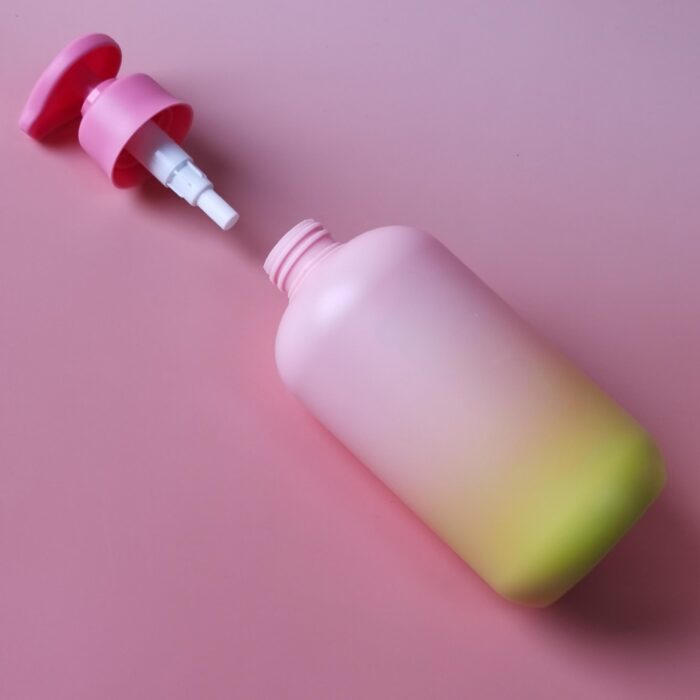 Factory Wholesale Good Price Soft Touch Boston 300ml 500ml Plastic Bottle Shampoo Shower Gel Bottle Hair Conditioner Bottle PB0003 - Image 5