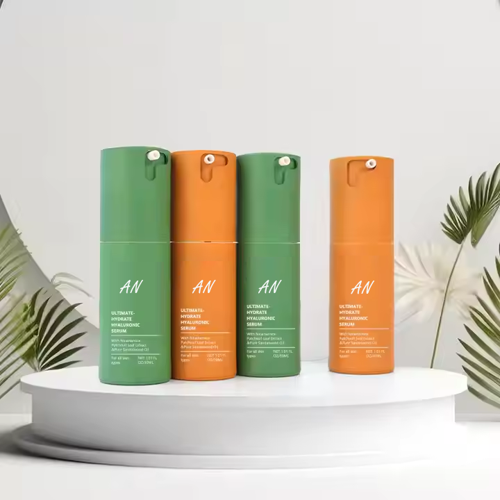 Rotating Twist Customizable Airless Pump Bottle AB0030