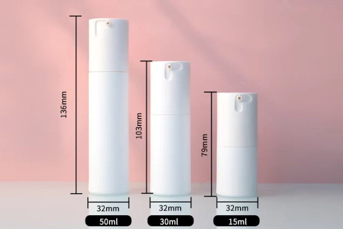 Rotating Twist Customizable Airless Pump Bottle AB0030 - Image 4