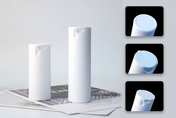 Rotating Twist Customizable Airless Pump Bottle AB0030 - Image 2