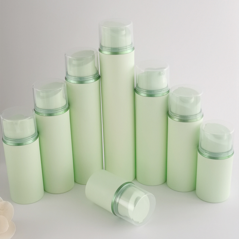Airless Bottle Ocean Waste PCR Material Airless Pump Bottle