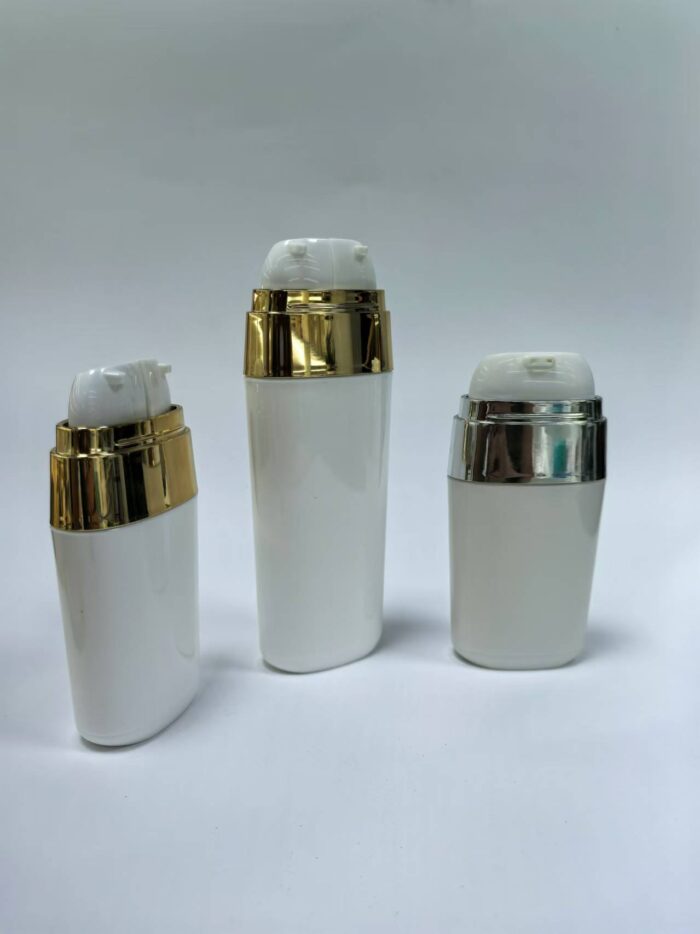 Double Tube Double Head Airless Pump Bottle – Perfect for Serums and Lotion AB0049 - Image 5