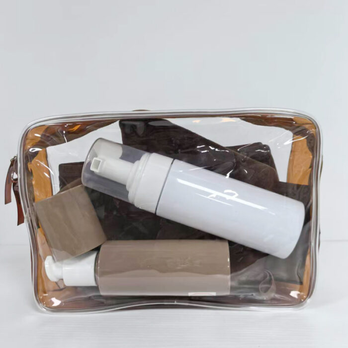 High Definition Mitt for DIY Self-tanning  2 in 1 Moroccan Tan Blend + Buff Mitt  Custom Tanning Foaming Pump Bottles Mousse Set CZ0028 - Image 7