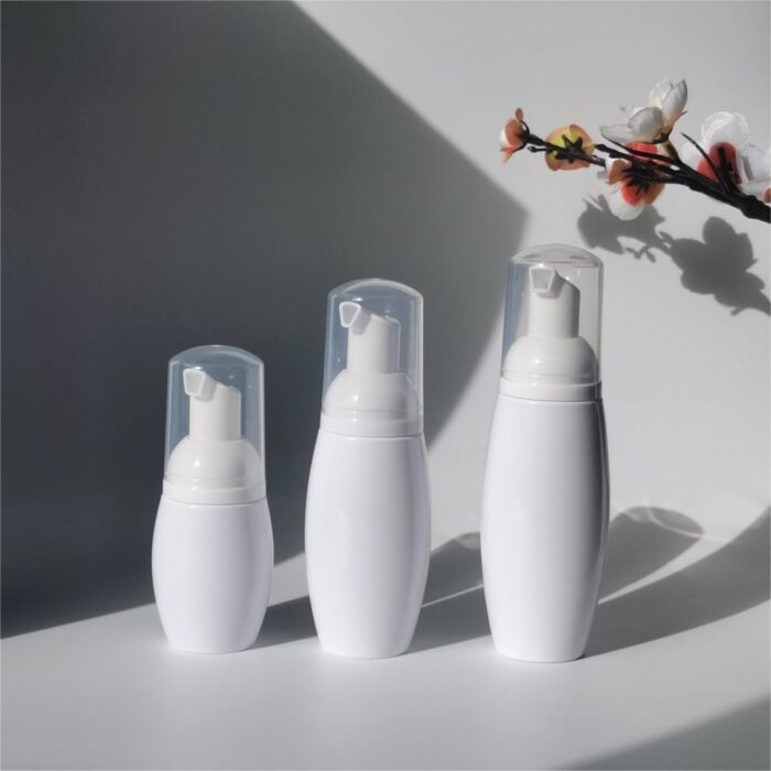 Korean Cosmetics Packaging Feminine Wash 80ml and 40ml Travel Size Foam Pump With Bottle for Hair Care Lashes Care FB0020 - Image 3