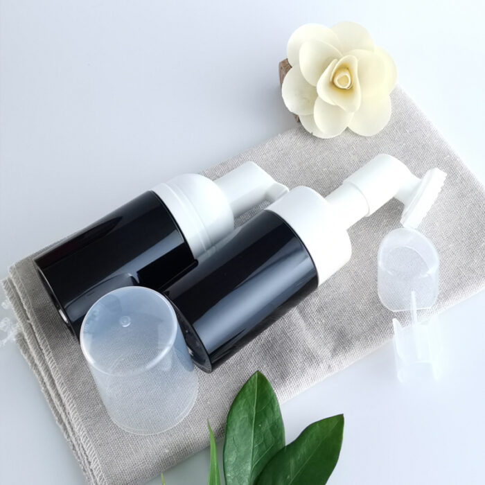 Premium Silicone Brush Foam Pump with Bottle for Skincare and Personal Care Products FP0005 - Image 4