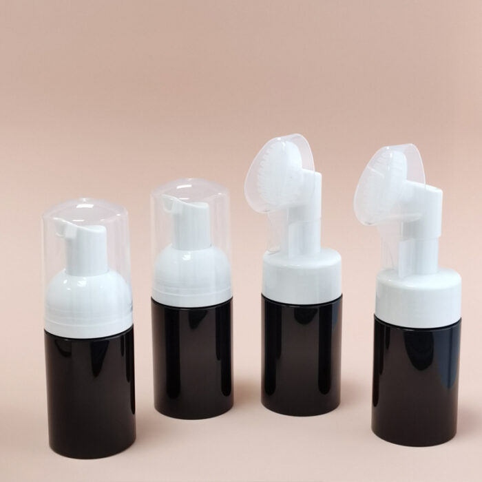 Premium Silicone Brush Foam Pump with Bottle for Skincare and Personal Care Products FP0005 - Image 3