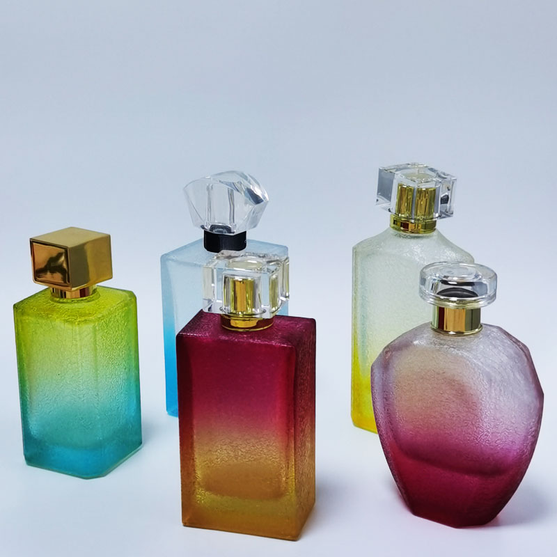 High-Grade Perfume Sprayer Bottle – Recyclable 100ml Square Glass Perfume Bottle GL3