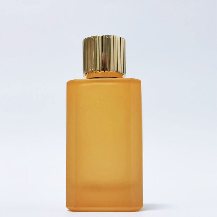 Custom-made Heavy Base Irregular Crimp Mouth 100ml Glass Perfume Spray Bottle GL0020 - Image 5