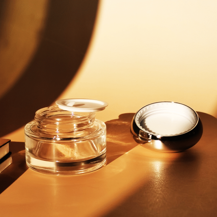 Luxury Design Thick Wall Glass Container For Eye Cream Face Cream GS0073 - Image 3