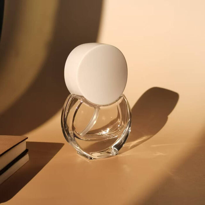 Fashion Round 30ml Luxury Creative Perfume Bottle Irregular Glass Lotion Bottle GS0095 - Image 2