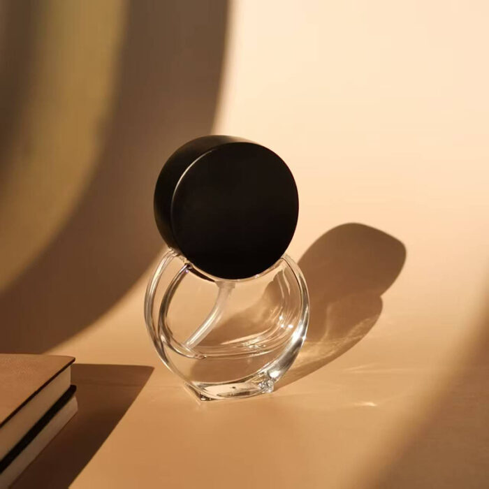 Fashion Round 30ml Luxury Creative Perfume Bottle Irregular Glass Lotion Bottle GS0095 - Image 3
