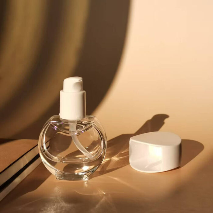 Fashion Round 30ml Luxury Creative Perfume Bottle Irregular Glass Lotion Bottle GS0095 - Image 5