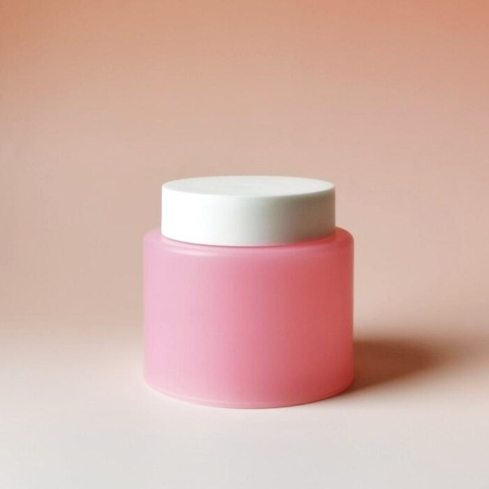 Refillable Flat Shoulder Flat Bottom Shape Skin Care Cream Jar JA0054 - Image 4