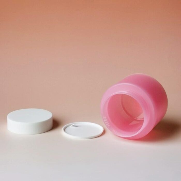 Refillable Flat Shoulder Flat Bottom Shape Skin Care Cream Jar JA0054 - Image 7
