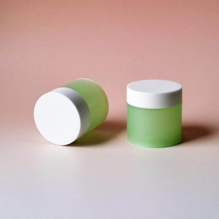 Refillable Wide Mouth Common Straight Shape Skin Care Cream Jar JA0055 - Image 2