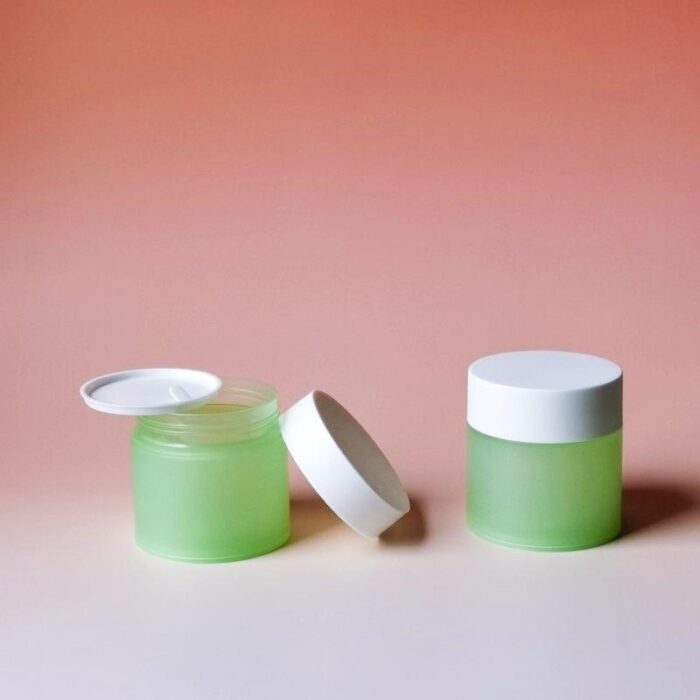 Refillable Wide Mouth Common Straight Shape Skin Care Cream Jar JA0055 - Image 3
