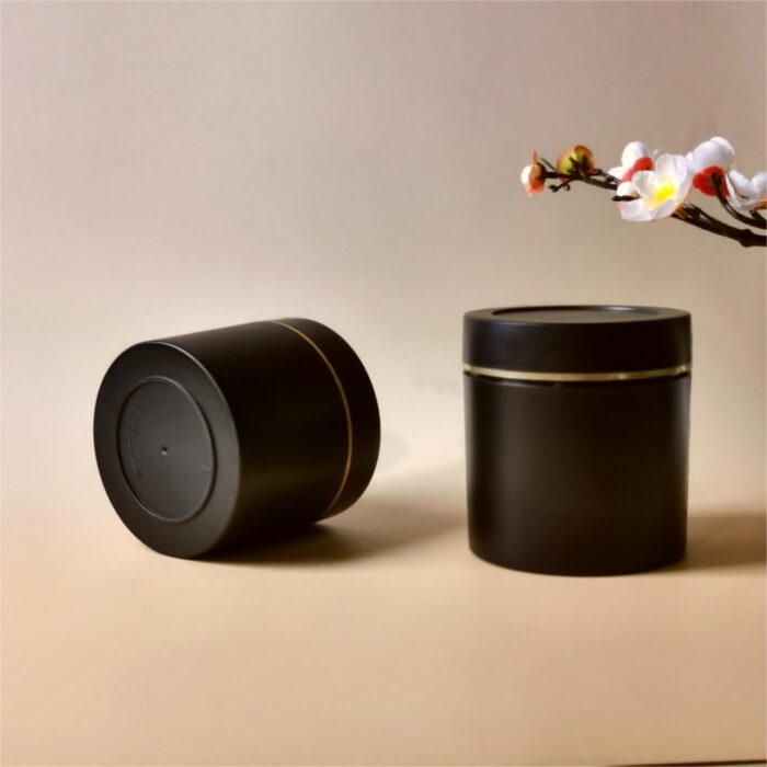 200g 350g 500g Big Size Double Wall PP Plastic Container Natrual Matte Jar For Body Butter Scrub Wax JA0071 - Image 2