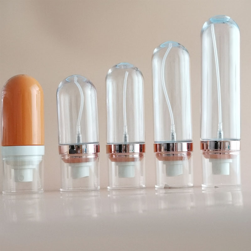 Pump Sprayer Plastic Bottles for Skin Care Packaging PET Pump Bottle for Sunscreen Cream Body Mist Spray Plastic Bottles MS0001