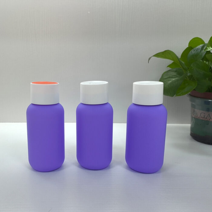 Squeeze Soft Touch Cosmetic Packaging Lotion Bottle PB0097 - Image 4