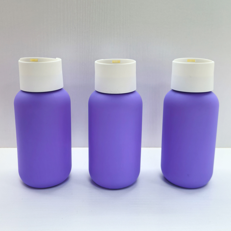 Squeeze Soft Touch Cosmetic Packaging Lotion Bottle PB0097