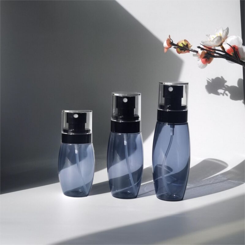 Bowling Ball Shape Fine Mist Spray Bottle for Hair Body Care Makeup Skin Care PB0145