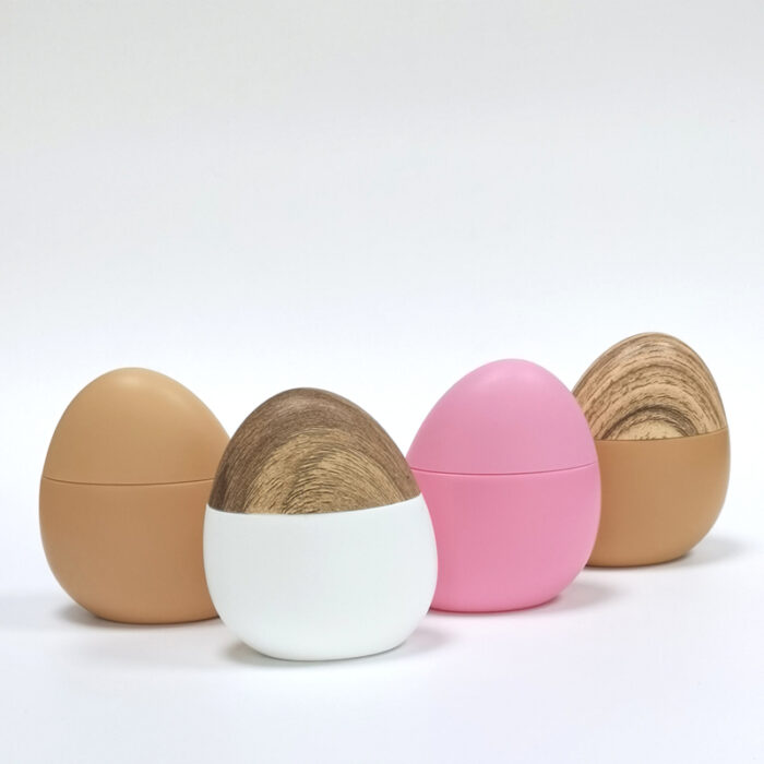 Oval Cute Shape PE PCR Recycled Unique Sunscreen Bottles TA0001 - Image 2