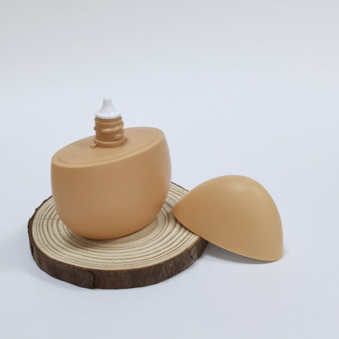Oval Cute Shape PE PCR Recycled Unique Sunscreen Bottles TA0001 - Image 3