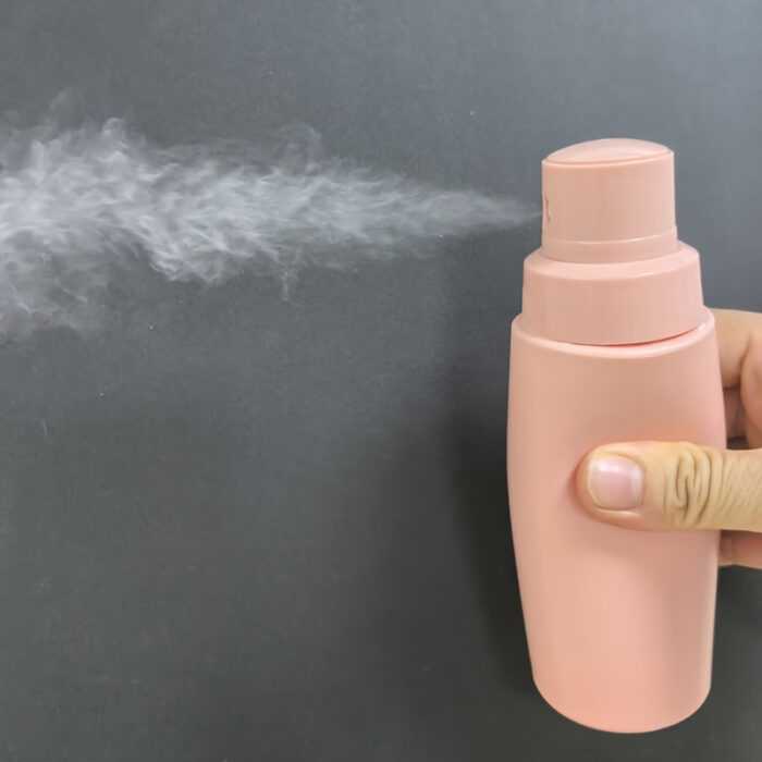 New Design Press Style Loose Dry Powder Spray Bottle XY0014 - Image 2
