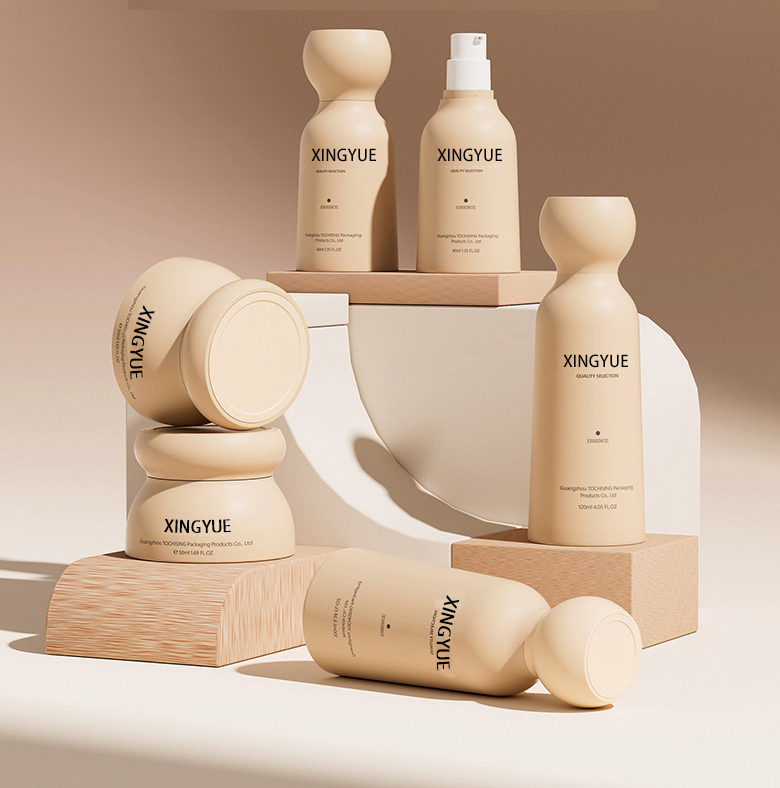 Unique Lotion Bottle Toner Skin Care Cleanser Makeup Packaging Containers PB0177