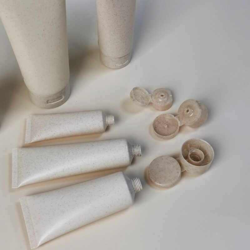 Environmental Wheat Straw Cosmetic Package Soft Tube RG0038