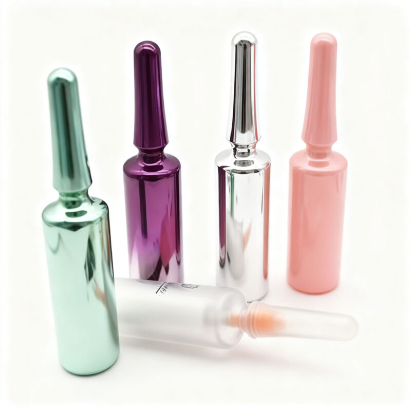 5ml 10ml Airless Pump Bottle For Lip Gross Eye Pen With Massage Head AB0075