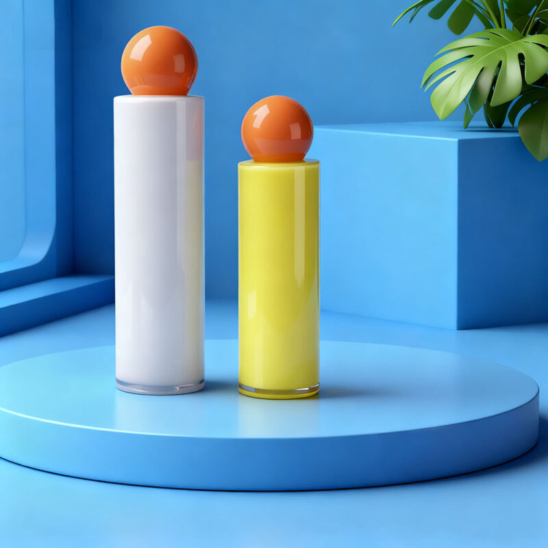 Luxury Natural Double Color Lotion  Bottle PB0252