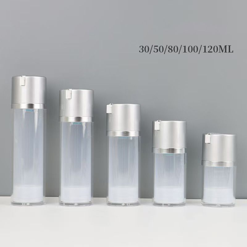 Full Size Double Wall Airless Pump Bottle Cosmetic Package For Serum Lotion AB0193 - Image 2