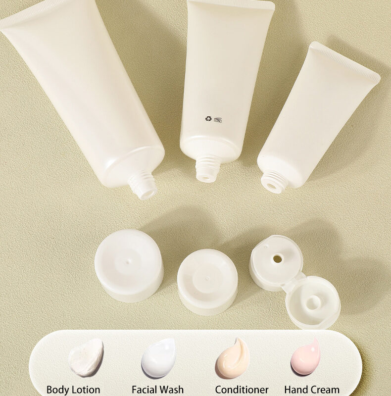 PCR PE Classical Empty Soft Tube With Flip Cap Screw Lid RG0001