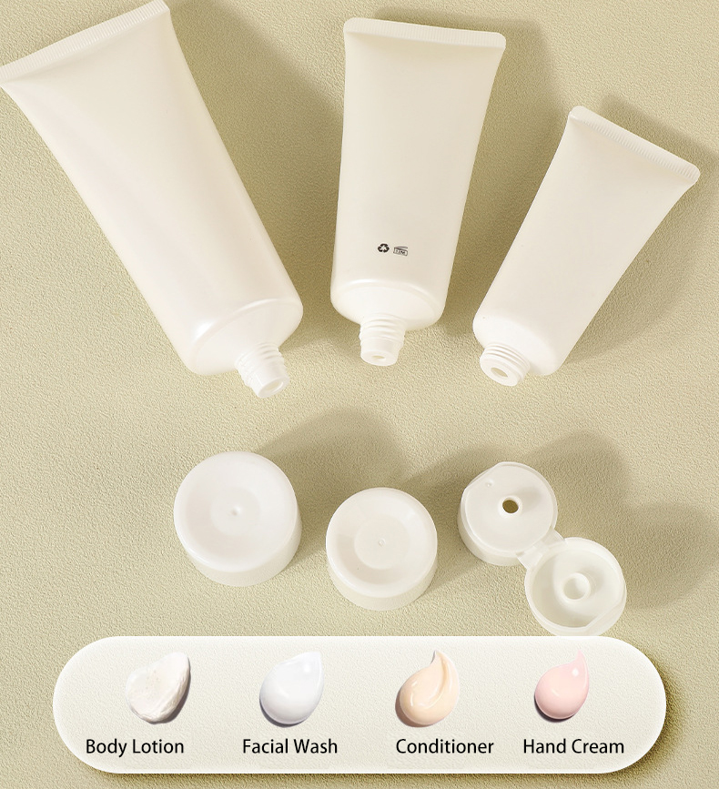 PCR PE Classical Empty Soft Tube With Flip Cap Screw Lid RG0001