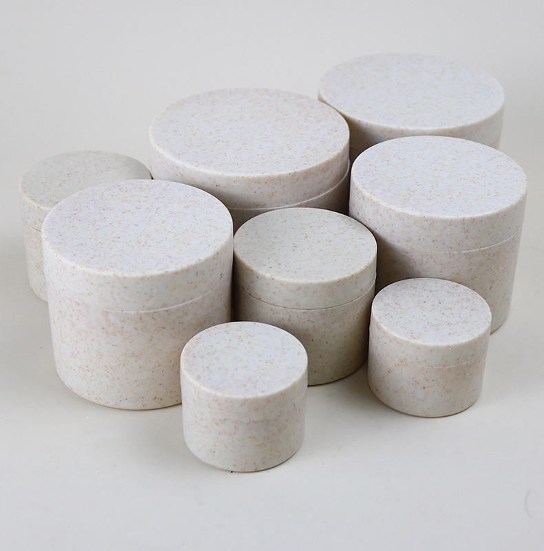 WHEAT STRAW MATERIAL CREAM JAR SERIES JA0082 - Image 5