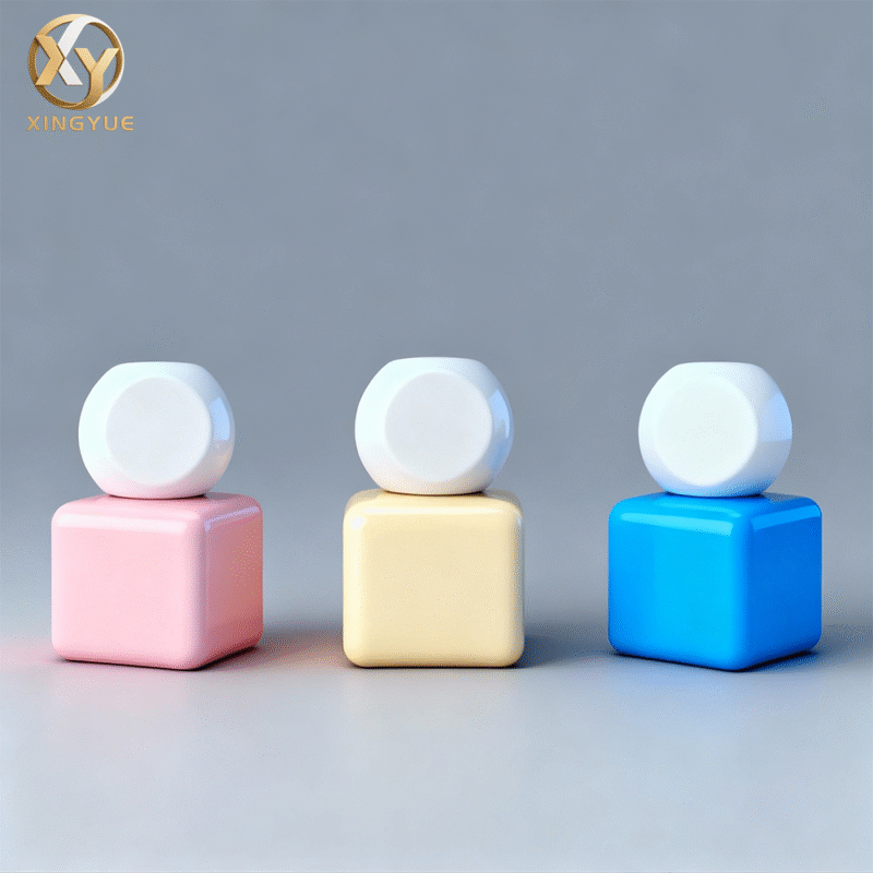 Hot Sale Special Square Shape Glass Lotion Pump Bottle GS0139