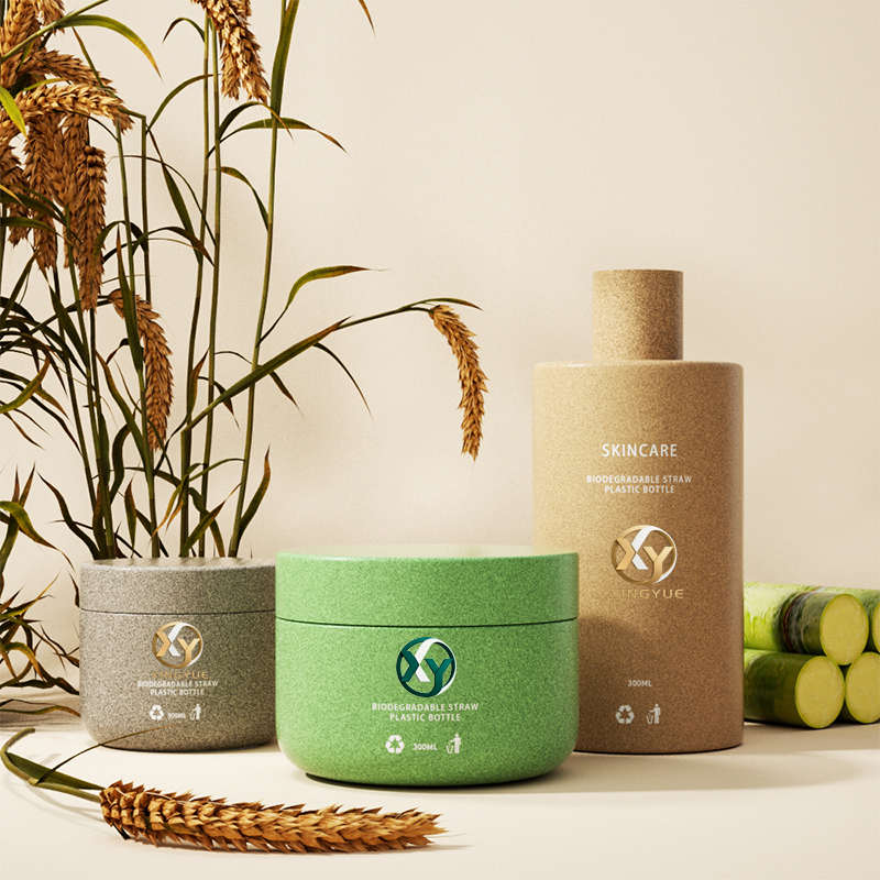 WHEAT STRAW MATERIAL CREAM JAR SERIES JA0082 - Image 2